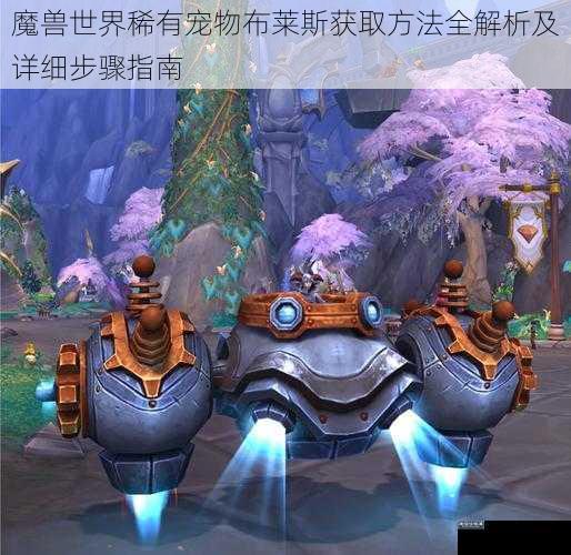 魔兽世界稀有宠物布莱斯获取方法全解析及详细步骤指南