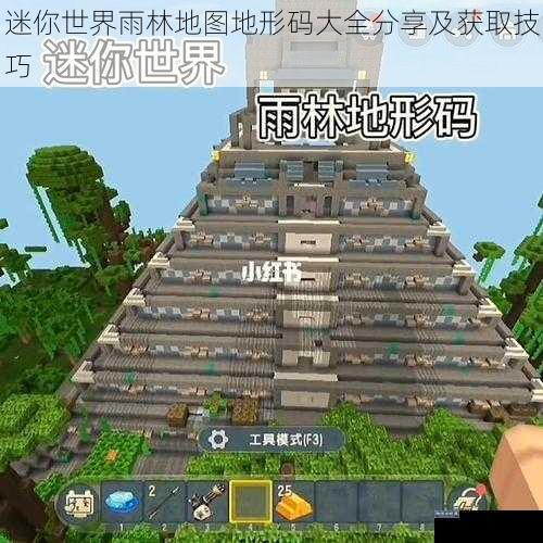 迷你世界雨林地图地形码大全分享及获取技巧