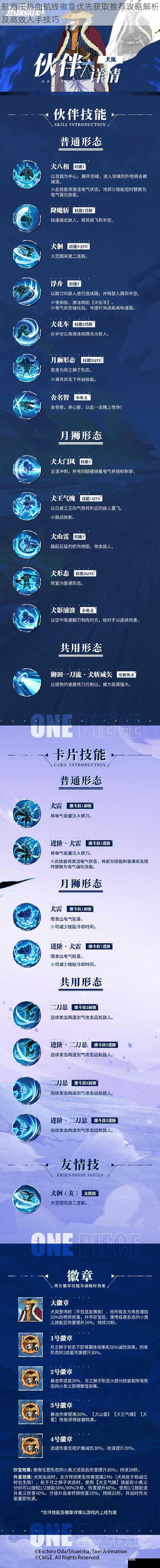 航海王热血航线徽章优先获取推荐攻略解析及高效入手技巧