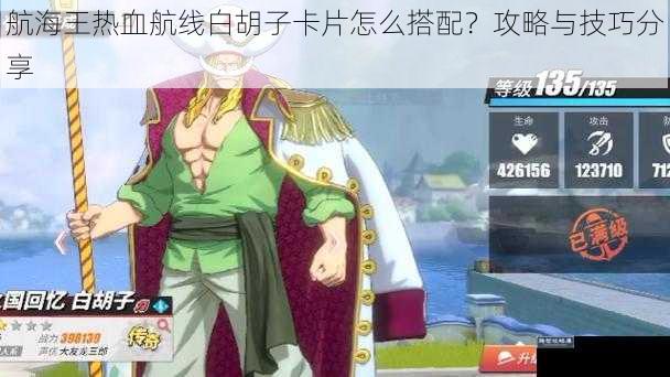 航海王热血航线白胡子卡片怎么搭配？攻略与技巧分享