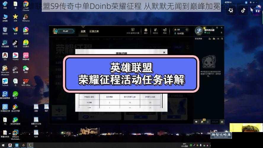 英雄联盟S9传奇中单Doinb荣耀征程 从默默无闻到巅峰加冕全解析