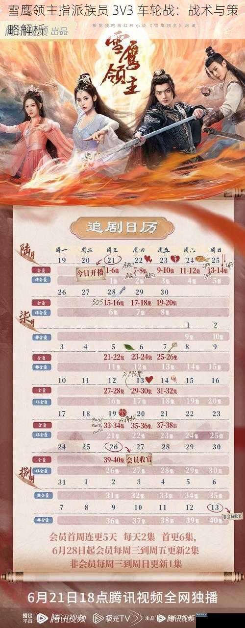 雪鹰领主指派族员 3V3 车轮战：战术与策略解析