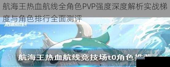航海王热血航线全角色PVP强度深度解析实战梯度与角色排行全面测评